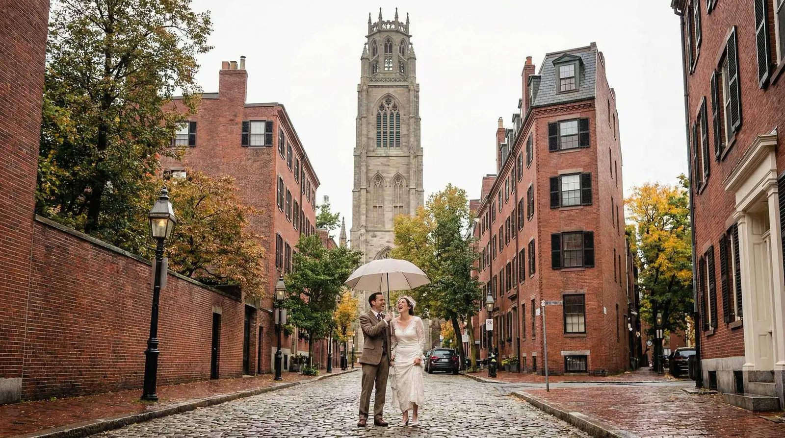 Example image: a couple, Boston