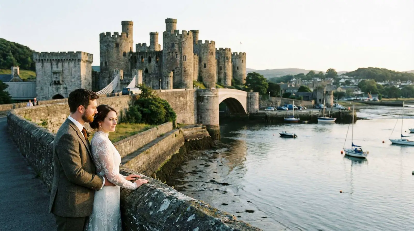Example image: a couple, Conwy
