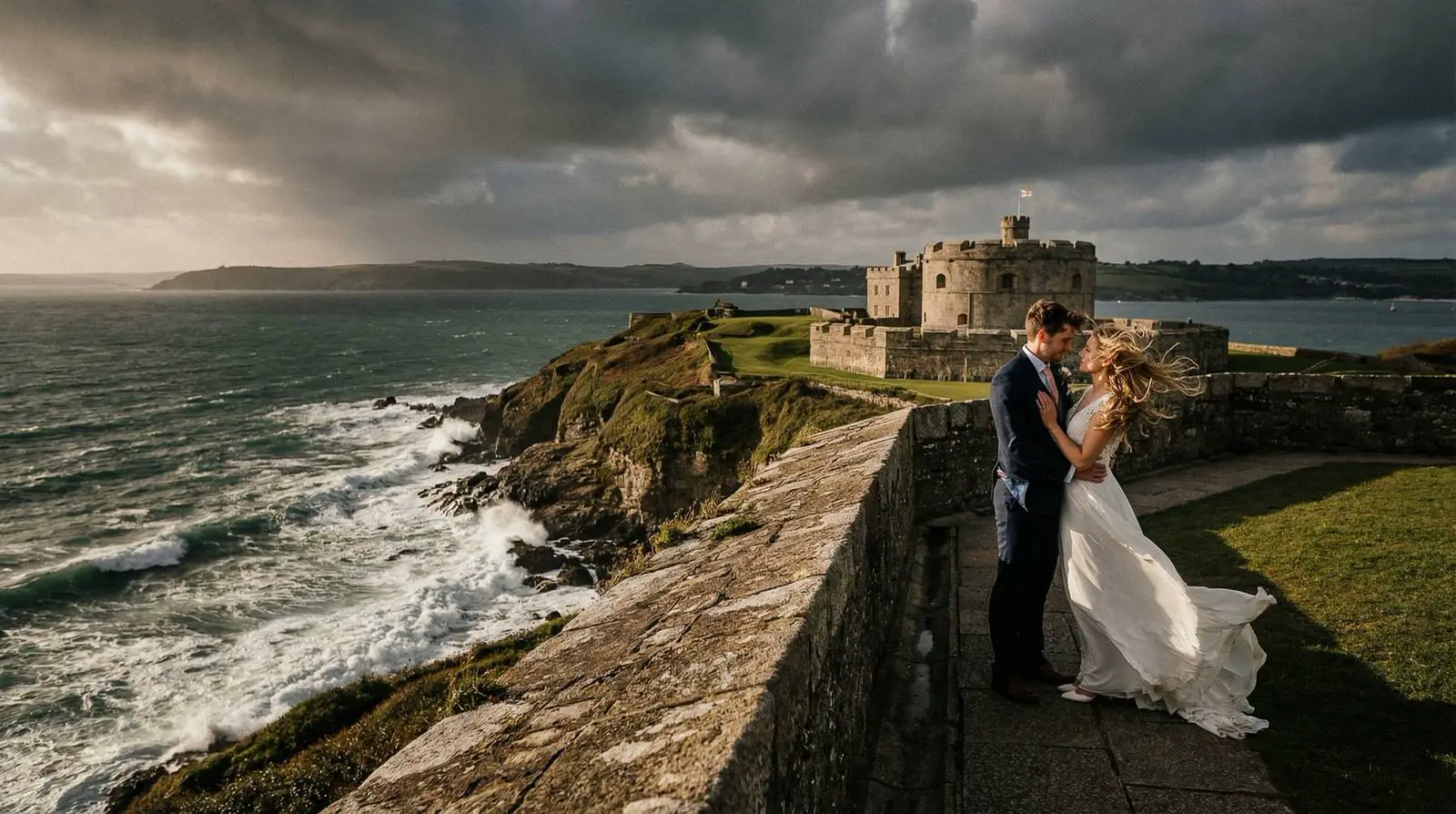 Example image: a couple, Falmouth