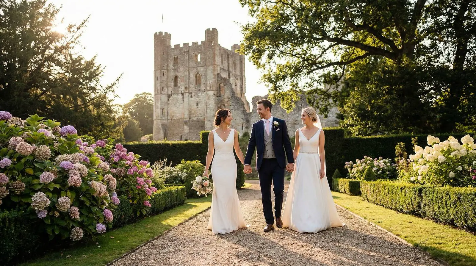 Example image: a couple, Farnham