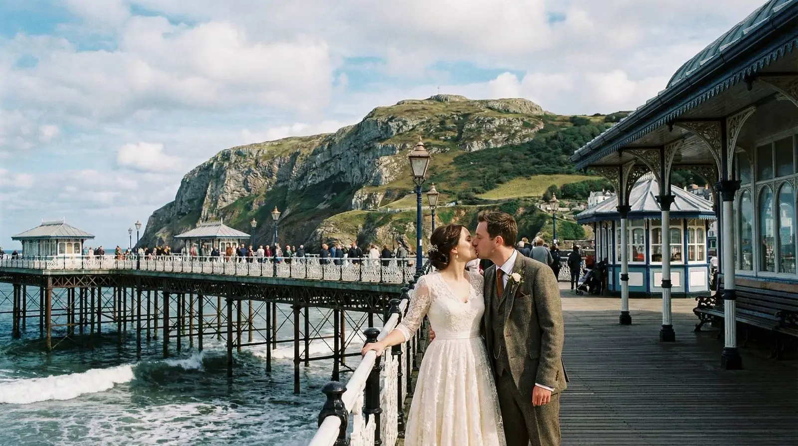 Example image: a couple, Llandudno