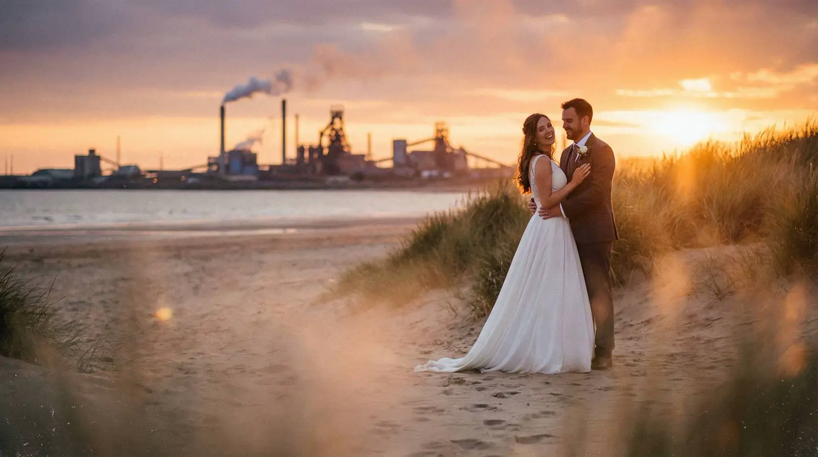 Example image: a couple, Port Talbot